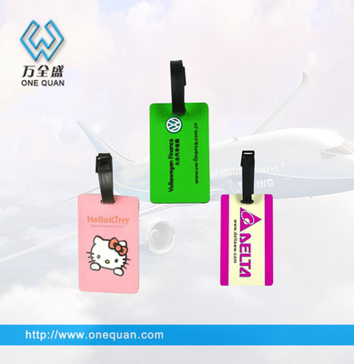 行李牌，专业做硅胶，PVC等行李牌-1