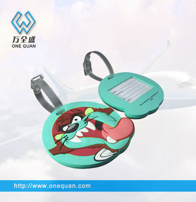 行李牌，专业做硅胶，PVC等行李牌-5