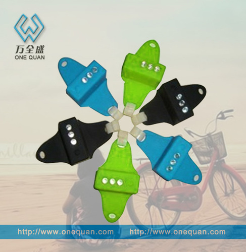 新款青蛙灯 硅胶灯 警示灯 软胶灯 风火轮 自行车灯